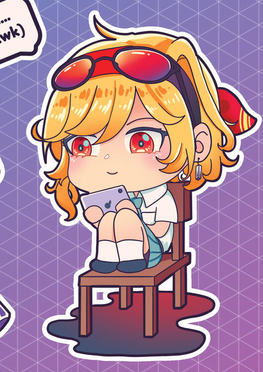 Izzy - Chibi Flat 03