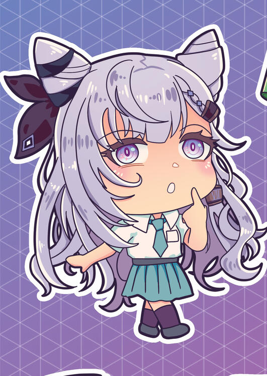 Izzy - Chibi Flat 01