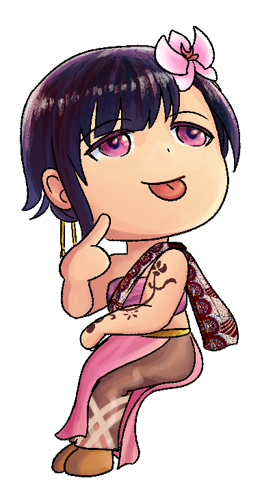 Izzy - Chibi Render 01