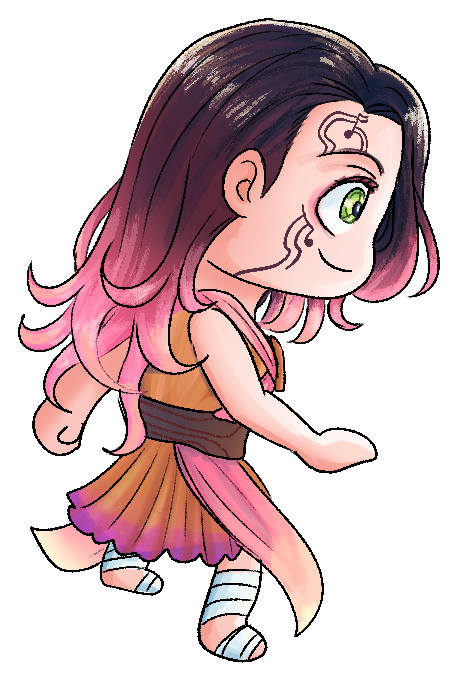 Izzy - Chibi Render 03